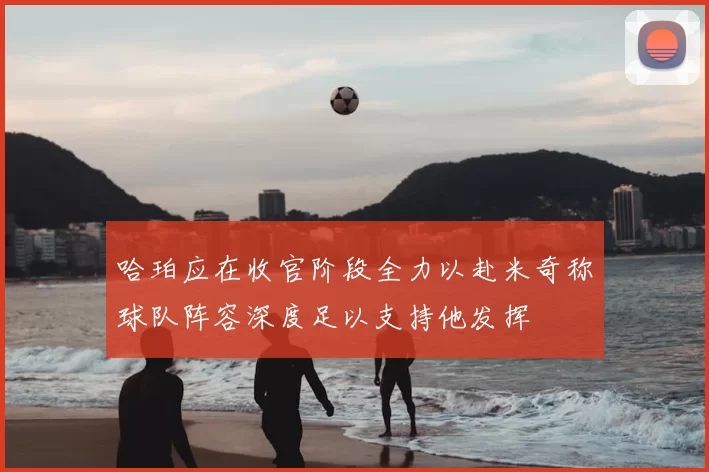 哈珀应在收官阶段全力以赴米奇称球队阵容深度足以支持他发挥