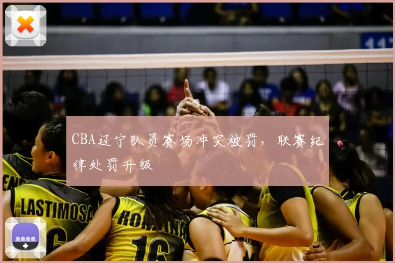 CBA辽宁队员赛场冲突被罚，联赛纪律处罚升级